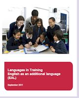 Information on support provided by the TDA for training about EAL
