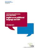 EAL training toolkit for teachers in the SEN and/or disabilities series TDA 2009